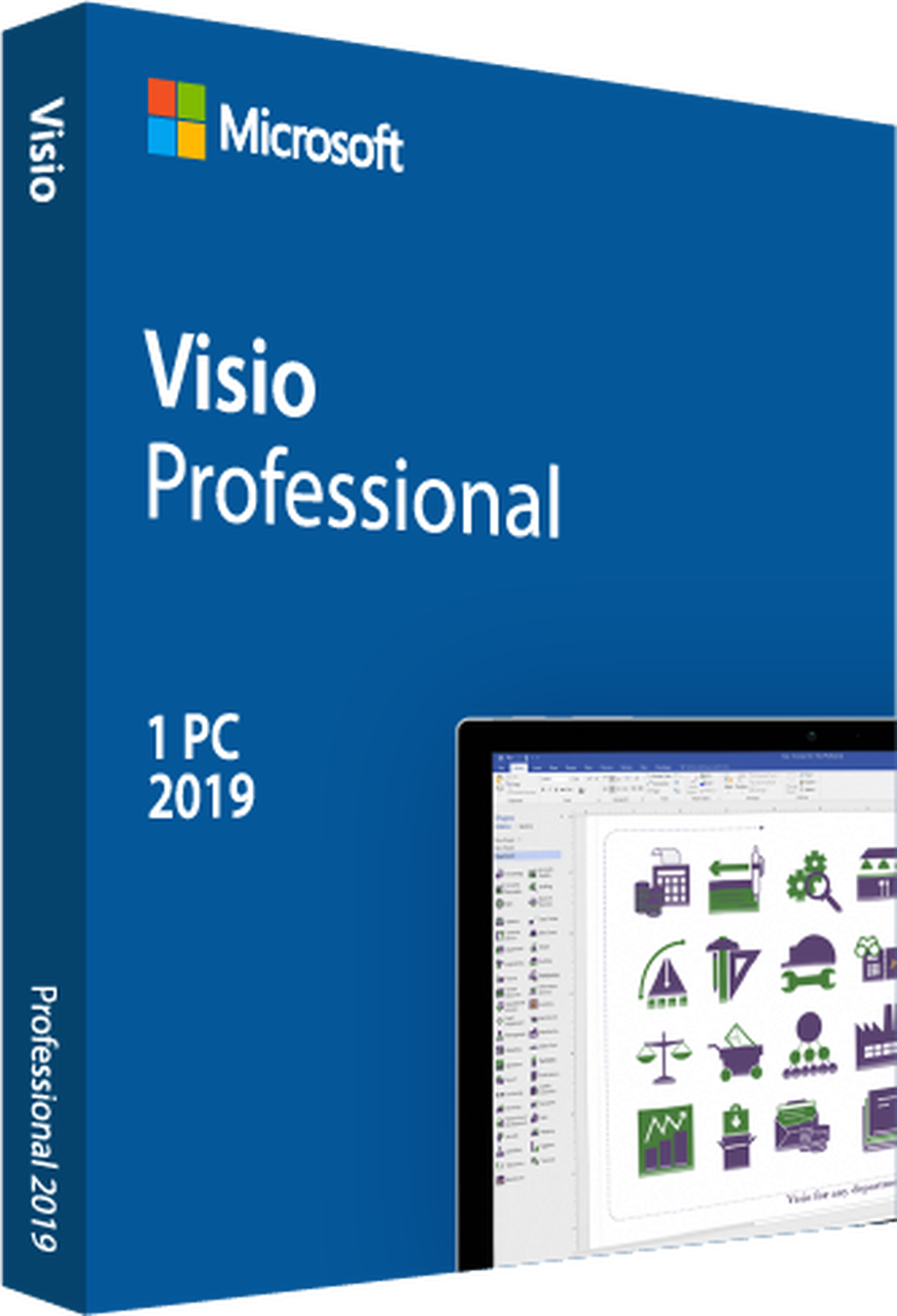 Visio Professional 2019 (Instant Delivery)