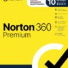 Norton 360 Premium 1 Year (Antivirus software for 10 Devices + 75 GB Cloud Storage)